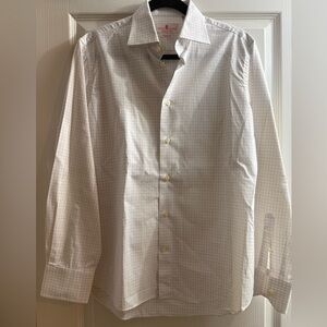 Eredi Pisano Red, White, Blue check Dress Shirt